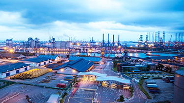 新加坡裕廊海港综合指挥中心
